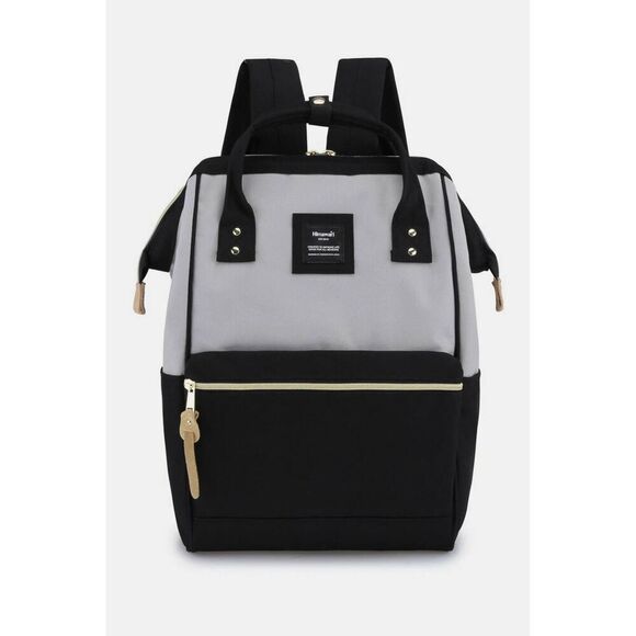 Himawari Waterproof Colorblock Canvas Backpack Bag with Various Colors - Picture 3 of 10